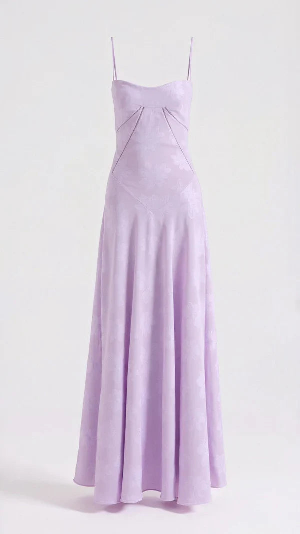 Abito maxi Arabelle in pizzo