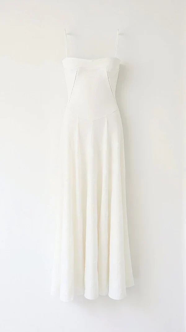 Abito maxi Arabelle in pizzo