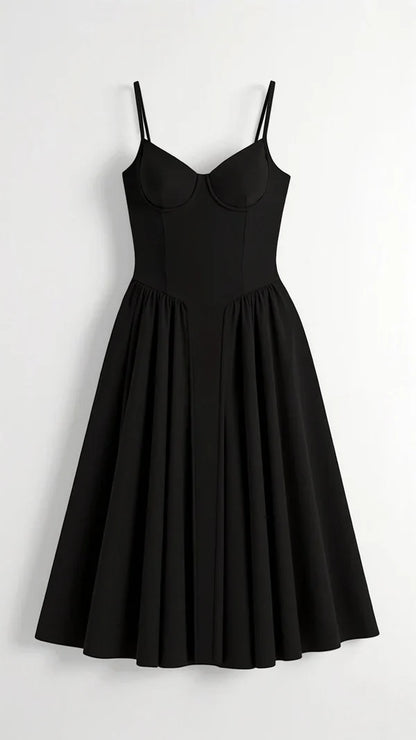 Abito midi stile corsetto Odette